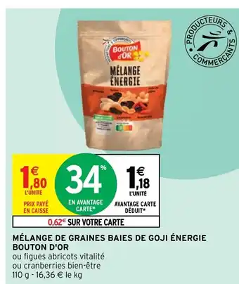 Mélange de graines baies de Goji énergie