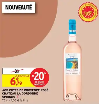 Intermarché AOP Côtes de Provence Rosé offre