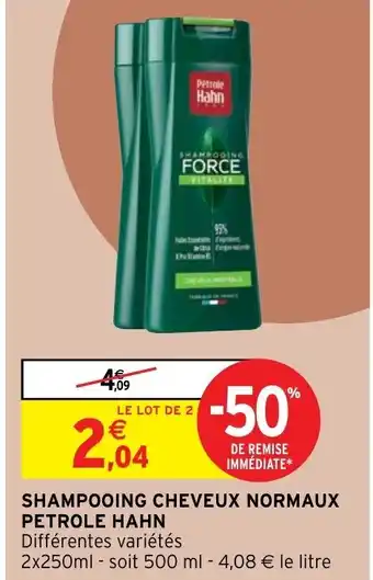 Intermarché Shampooing Cheveux Normaux offre