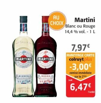 Colruyt Martini offre