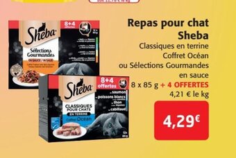 Repas pour chat Sheba