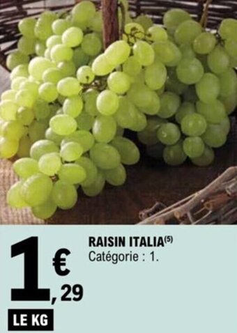 E.Leclerc RAISIN ITALIA (5) offre