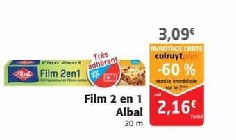 Colruyt Film 2 en 1 offre