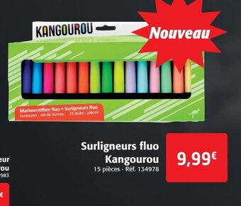 Surligneurs fluo Kangourou 9,99€