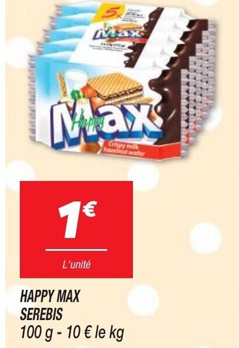 Netto HAPPY MAX SEREBIS offre
