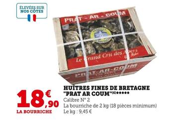 Prat ar coum huĂźtres fines de bretagne