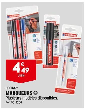 ALDI Edding marqueurs offre