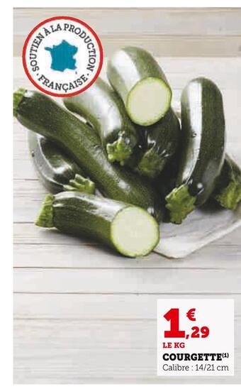 U Express Courgette offre