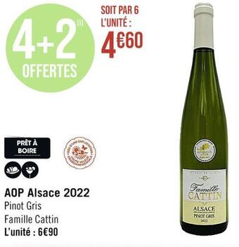 Casino Supermarchés Aop alsace 2022 offre