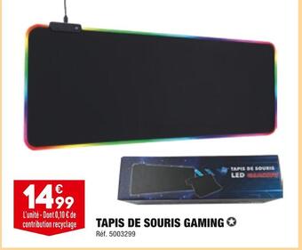 ALDI Tapis de souris gaming offre