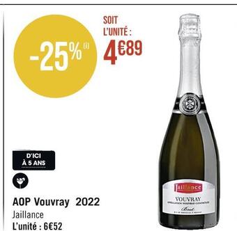 Jaillance aop vouvray 2022