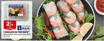 ALDI 2 rouleaux de printemps offre