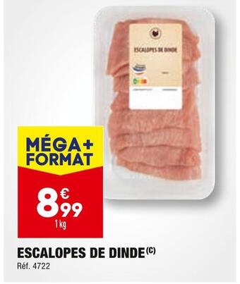 ALDI Escalopes de dinde offre