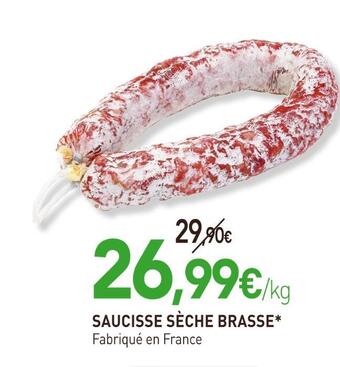 Saucisse sèche brasse