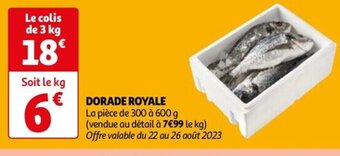 Auchan DORADE ROYALE offre