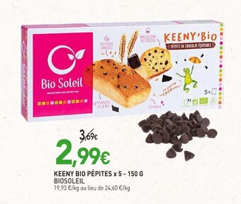 naturéO Biosoleil keeny bio pépites x 5 offre