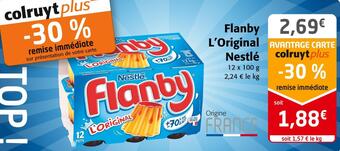 Colruyt Nestlé flanby l’original offre