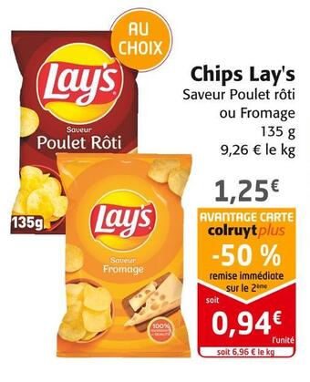 Colruyt Lay's chips offre