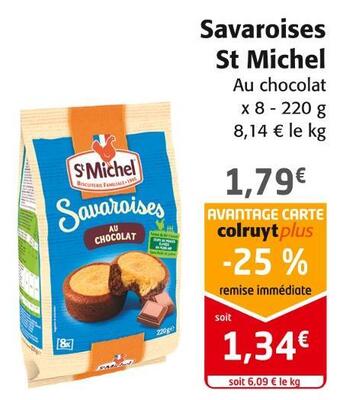 Colruyt St michel savaroises offre