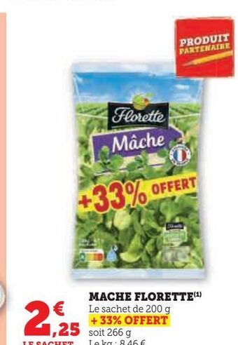 Hyper U Mache florette offre