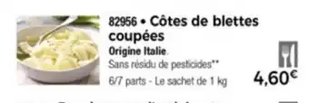 Thiriet Côtes de blettes coupées offre