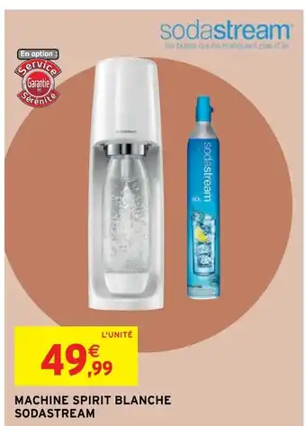 Intermarché Machine Spirit Blanche offre