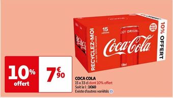 Auchan Coca cola offre