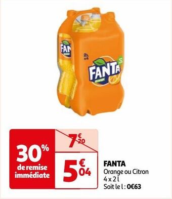 Auchan Fanta offre