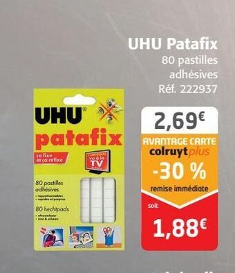 Colruyt Uhu patafix offre