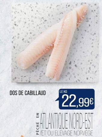 Match Dos de cabillaud offre