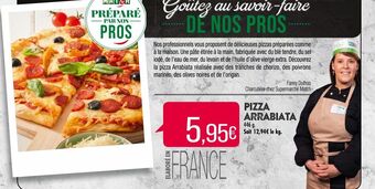 Match Pizza arrabiata offre