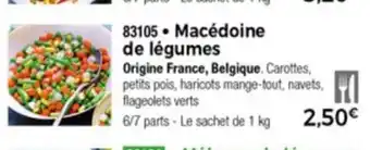 Macédoine de légumes