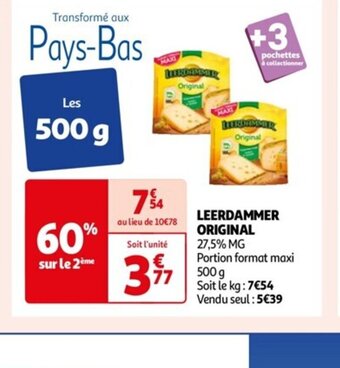Auchan LEERDAMMER ORIGINAL offre