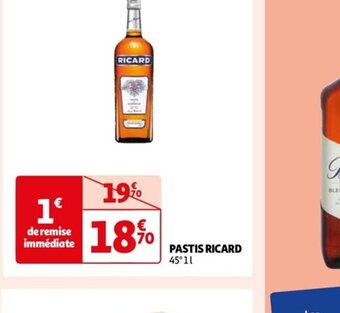 Auchan PASTIS RICARD 45°11 offre