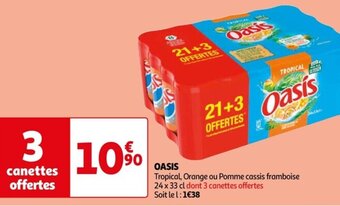 Auchan Oasis offre