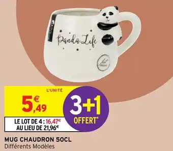 Intermarché Mug Chaudron 50CL offre