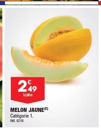 ALDI Melon jaune offre