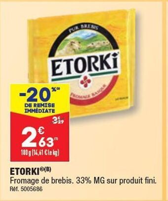ALDI Etorki offre
