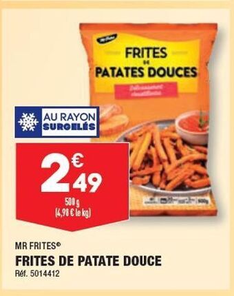 ALDI Frites de patate douce offre