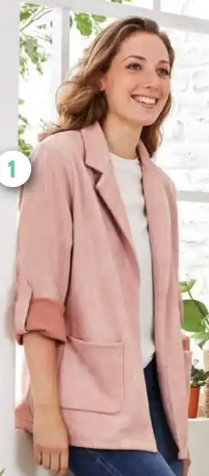 Intermarché Veste Blazer Toucher Doux Femme offre