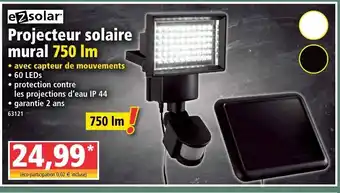 Norma Projecteur solaire mural offre
