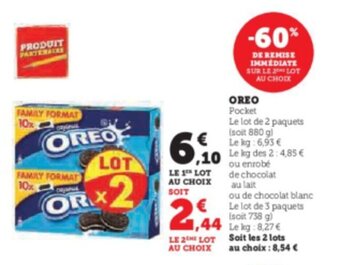 Super U OREO offre