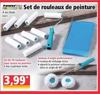 Norma Set de rouleaux de peinture offre
