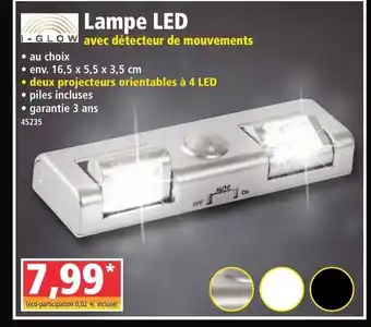 Norma Lampe LED offre