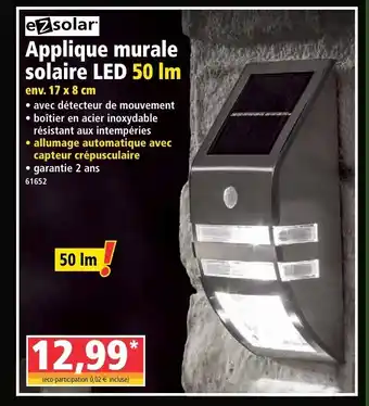 Applique murale solaire LED