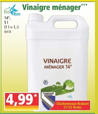 Norma Vinaigre ménager offre