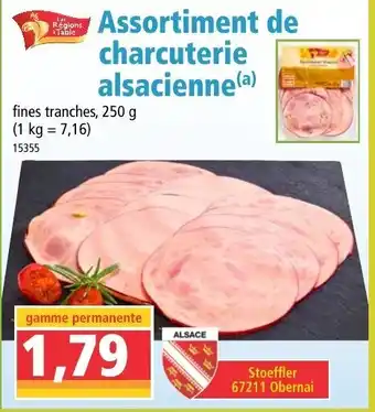 Norma Assortiment de charcuterie alsacienne offre