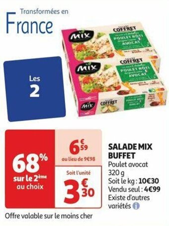 Auchan SALADE MIX BUFFET offre