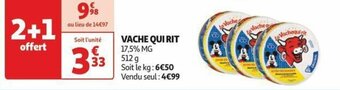 Auchan VACHE QUI RIT offre