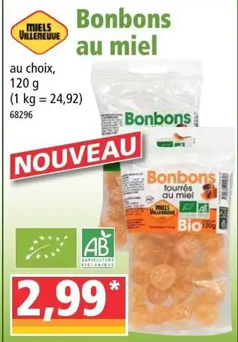 Norma Bonbons au miel offre